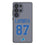 Sam LaPorta Detroit Lions 87 Game Tactic Clear Phone Case for Samsung Galaxy - Sports Gifts, Sports Memorabilia, Sports Collectibles, Fan Shop