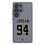 Cameron Jordan New Orleans Saints 94 Game Tactic Clear Phone Case for Samsung Galaxy - Sports Gifts, Sports Memorabilia, Sports Collectibles, Fan Shop