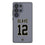 Chris Olave New Orleans Saints 12 Game Tactic Clear Phone Case for Samsung Galaxy - Sports Gifts, Sports Memorabilia, Sports Collectibles, Fan Shop