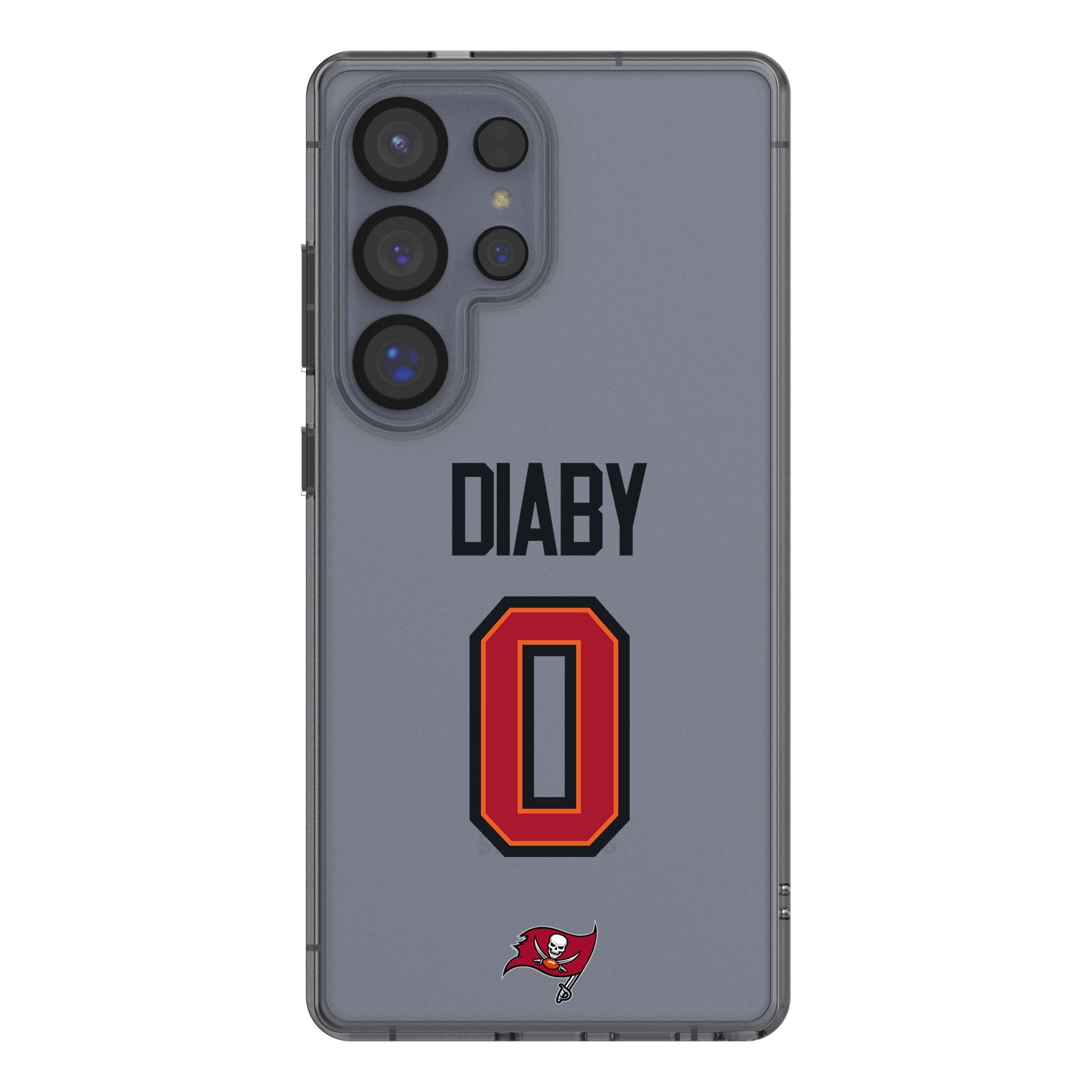 YaYa Diaby Tampa Bay Buccaneers 0 Game Tactic Clear Phone Case for Samsung Galaxy - Sports Gifts, Sports Memorabilia, Sports Collectibles, Fan Shop