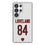 Colston Loveland Chicago Bears 84 Game Tactic Clear Phone Case for Samsung Galaxy - Sports Gifts, Sports Memorabilia, Sports Collectibles, Fan Shop