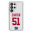 Abdul Carter New York Giants 51 Game Tactic Clear Phone Case for Samsung Galaxy - Sports Gifts, Sports Memorabilia, Sports Collectibles, Fan Shop