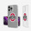 Ohio State University Buckeyes Insignia Clear Phone Case - Sports Gifts, Sports Memorabilia, Sports Collectibles, Fan Shop