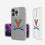 University of Virginia Cavaliers Insignia Clear Phone Case - Sports Gifts, Sports Memorabilia, Sports Collectibles, Fan Shop