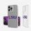 Louisiana State University Tigers Insignia Clear Phone Case - Sports Gifts, Sports Memorabilia, Sports Collectibles, Fan Shop