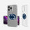 Pennsylvania State University Nittany Lions Insignia Clear Phone Case - Sports Gifts, Sports Memorabilia, Sports Collectibles, Fan Shop