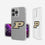 Purdue University Boilermakers Insignia Clear Phone Case - Sports Gifts, Sports Memorabilia, Sports Collectibles, Fan Shop