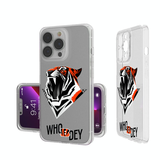 Cincinnati Bengals 2024 Illustrated Limited Edition Clear Phone Case-0