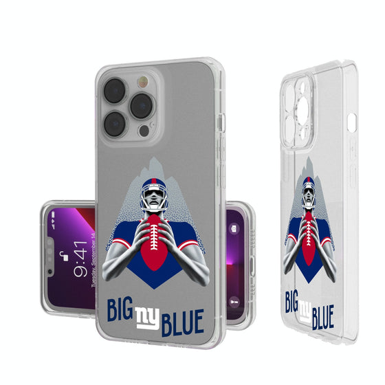 New York Giants 2024 Illustrated Limited Edition Clear Phone Case-0