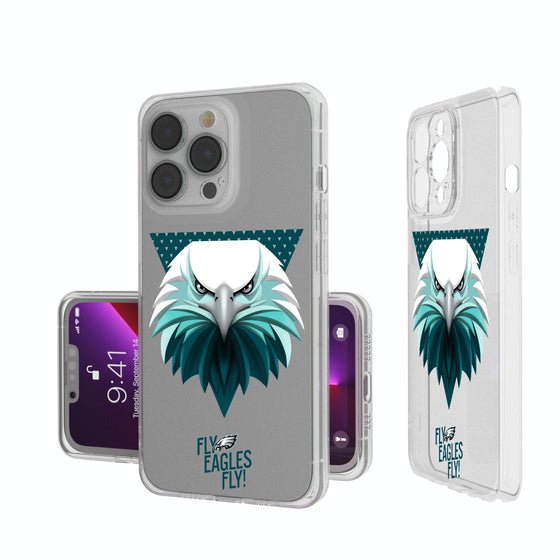 Philadelphia Eagles 2024 Illustrated Limited Edition Clear Phone Case-0