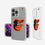 Baltimore Orioles Insignia Clear Phone Case - Sports Gifts, Sports Memorabilia, Sports Collectibles, Fan Shop