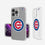 Chicago Cubs Insignia Clear Phone Case - Sports Gifts, Sports Memorabilia, Sports Collectibles, Fan Shop