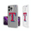 Texas Rangers Insignia Clear Phone Case - Sports Gifts, Sports Memorabilia, Sports Collectibles, Fan Shop