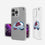 Colorado Avalanche Insignia Clear Phone Case - Sports Gifts, Sports Memorabilia, Sports Collectibles, Fan Shop