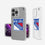 New York Rangers Insignia Clear Phone Case - Sports Gifts, Sports Memorabilia, Sports Collectibles, Fan Shop