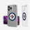 Winnipeg Jets Insignia Clear Phone Case - Sports Gifts, Sports Memorabilia, Sports Collectibles, Fan Shop