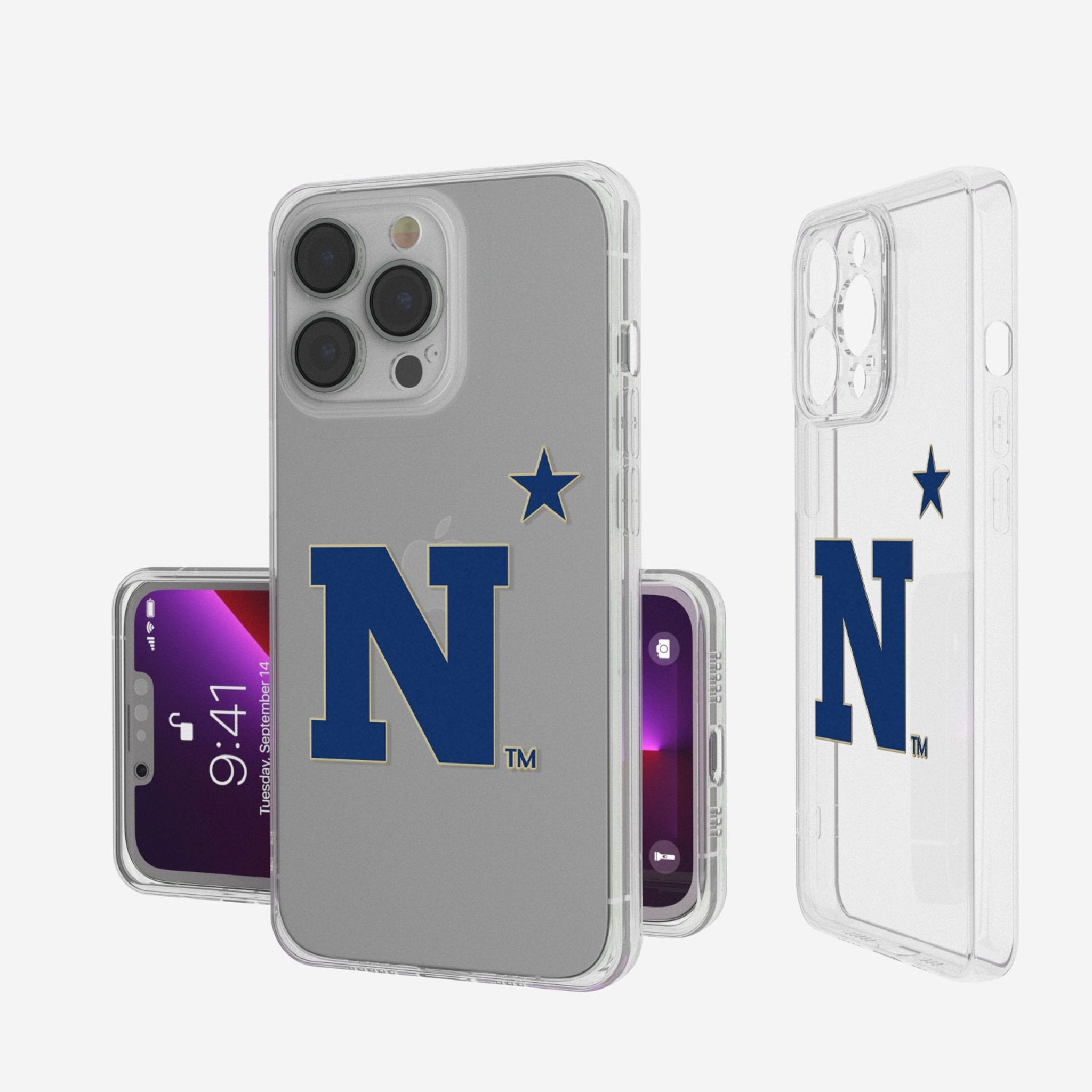 United State Naval Academy Midshipmen Insignia Clear Phone Case - Sports Gifts, Sports Memorabilia, Sports Collectibles, Fan Shop