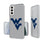 West Virginia University Mountaineers Insignia Clear Phone Case - Sports Gifts, Sports Memorabilia, Sports Collectibles, Fan Shop