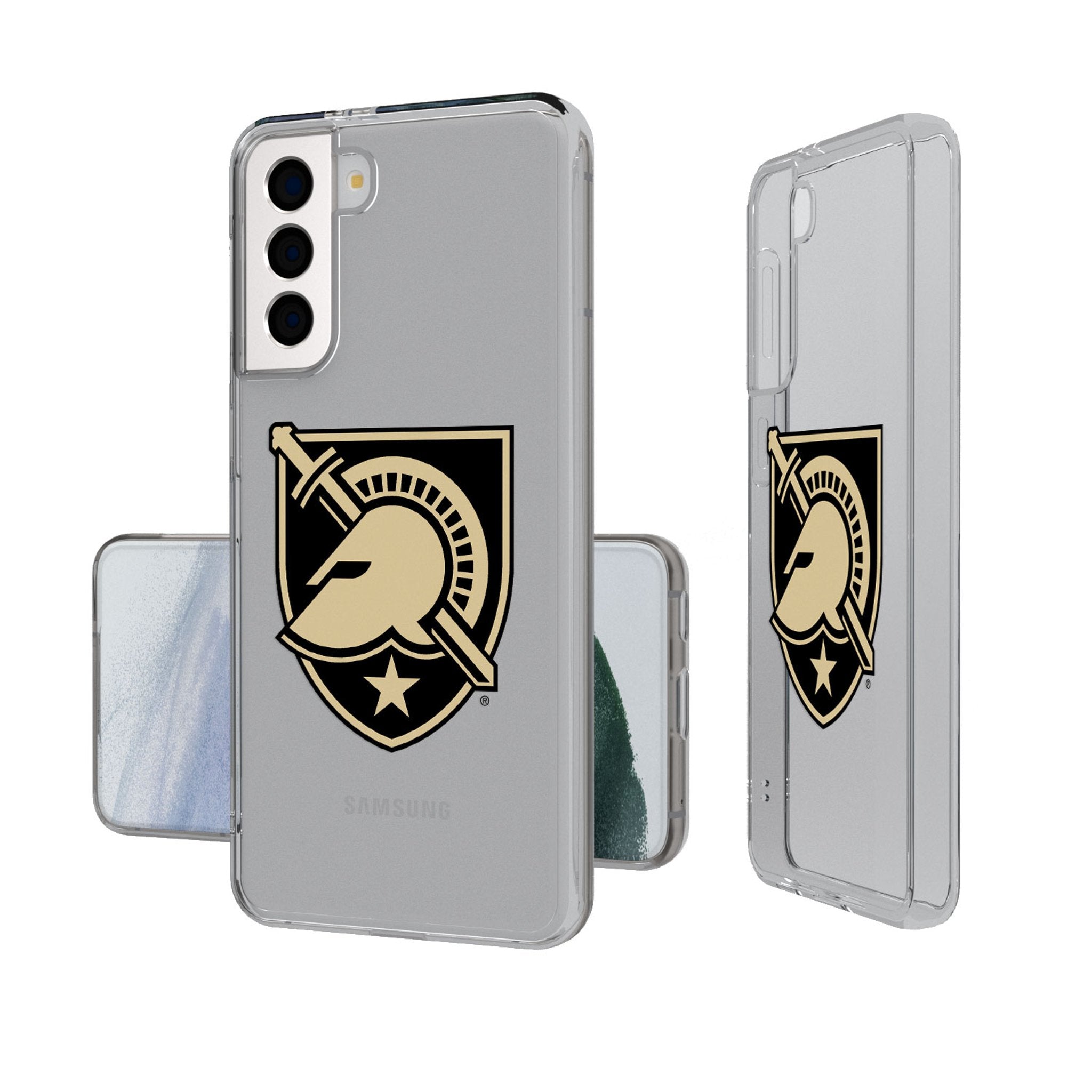 United States Military Academy Black Knights Insignia Clear Phone Case - Sports Gifts, Sports Memorabilia, Sports Collectibles, Fan Shop