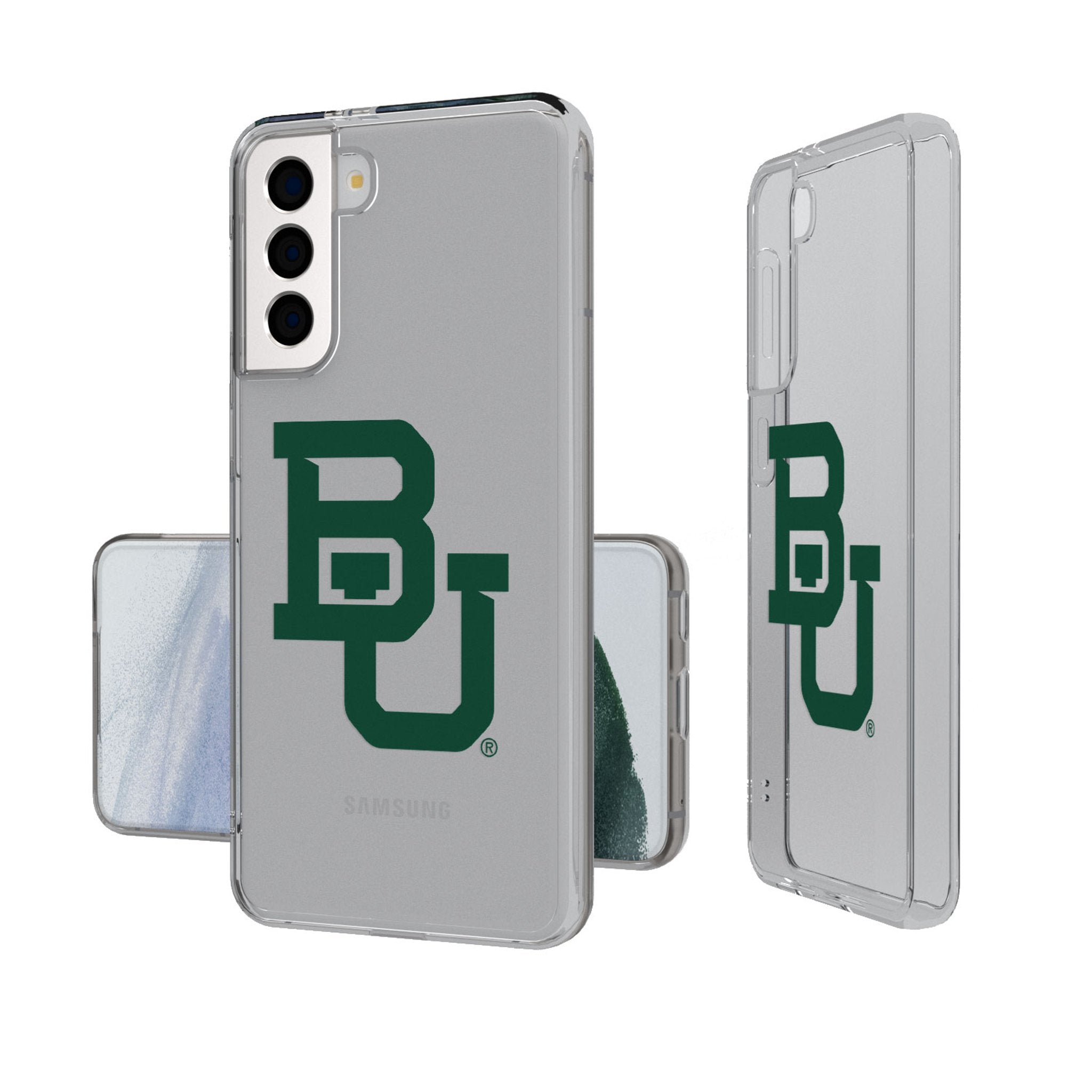 Baylor University Bears Insignia Clear Phone Case - Sports Gifts, Sports Memorabilia, Sports Collectibles, Fan Shop
