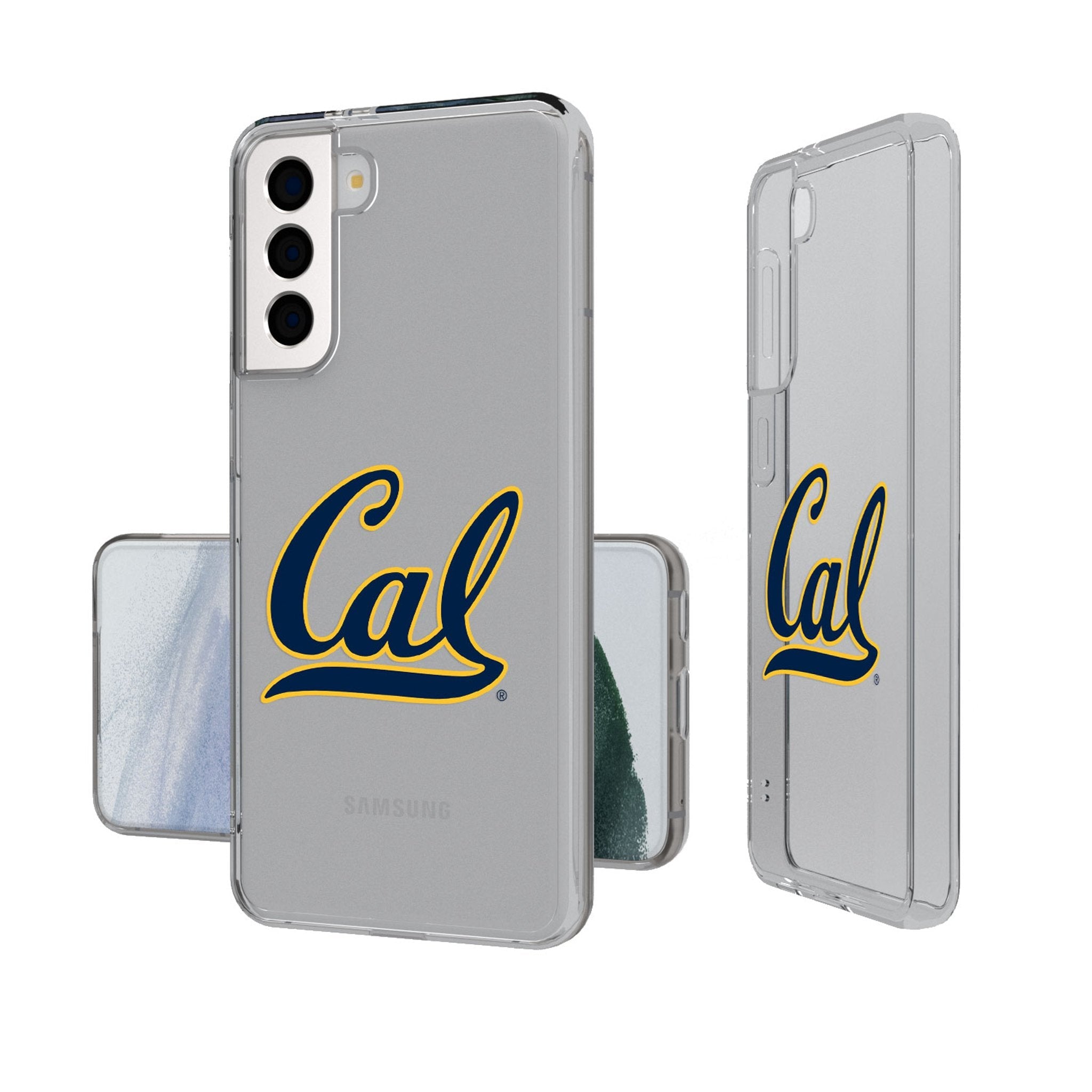 University of California Berkeley Golden Bears Insignia Clear Phone Case - Sports Gifts, Sports Memorabilia, Sports Collectibles, Fan Shop