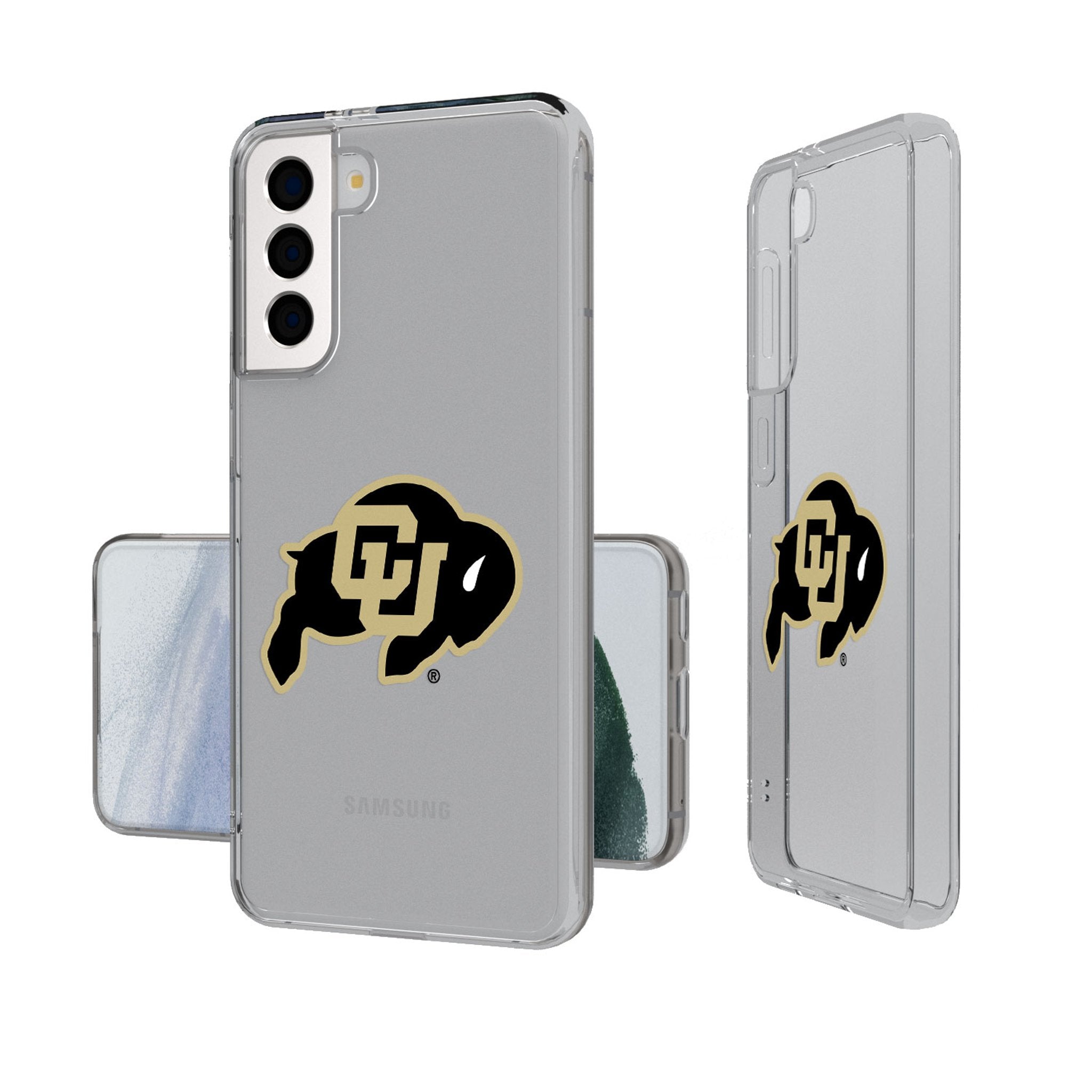University of Colorado Buffaloes Insignia Clear Phone Case - Sports Gifts, Sports Memorabilia, Sports Collectibles, Fan Shop