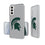 Michigan State University Spartans Insignia Clear Phone Case - Sports Gifts, Sports Memorabilia, Sports Collectibles, Fan Shop