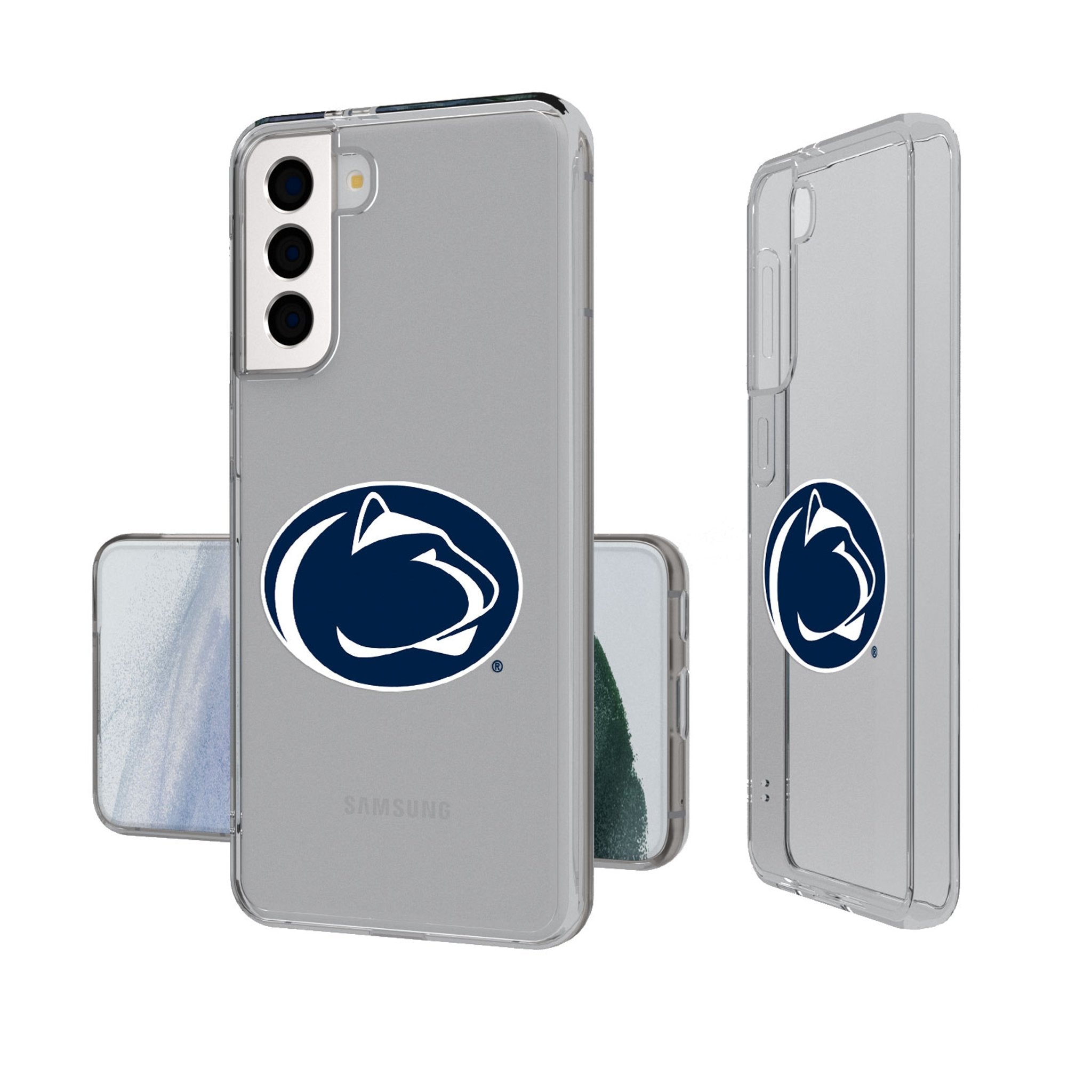 Pennsylvania State University Nittany Lions Insignia Clear Phone Case - Sports Gifts, Sports Memorabilia, Sports Collectibles, Fan Shop