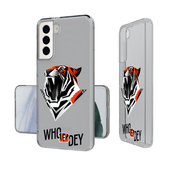 Cincinnati Bengals 2024 Illustrated Limited Edition Clear Phone Case-1