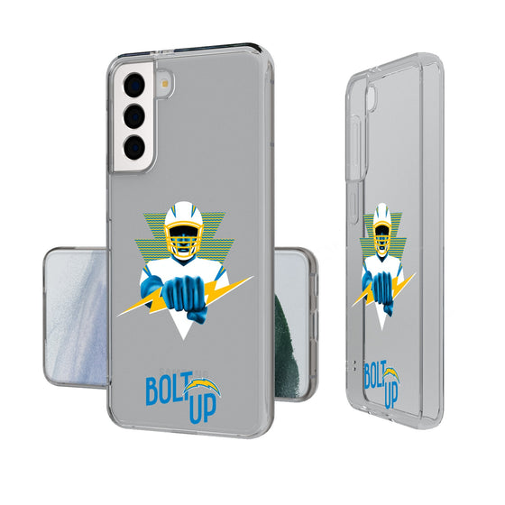 Los Angeles Chargers 2024 Illustrated Limited Edition Clear Phone Case-1