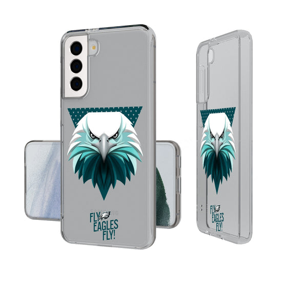Philadelphia Eagles 2024 Illustrated Limited Edition Clear Phone Case-1