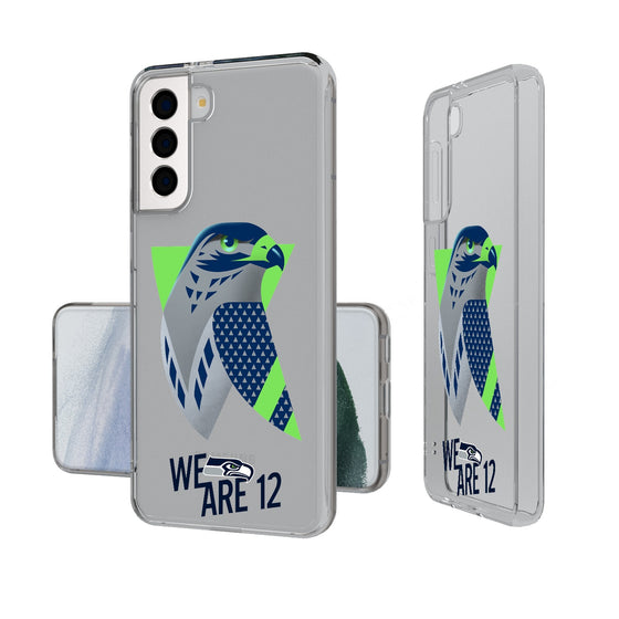 Seattle Seahawks 2024 Illustrated Limited Edition Clear Phone Case-1
