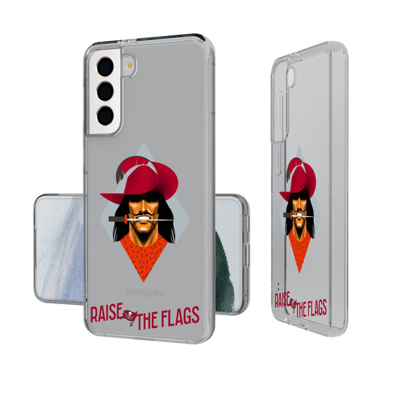Tampa Bay Buccaneers 2024 Illustrated Limited Edition Clear Phone Case-1