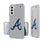 Atlanta Braves Insignia Clear Phone Case - Sports Gifts, Sports Memorabilia, Sports Collectibles, Fan Shop