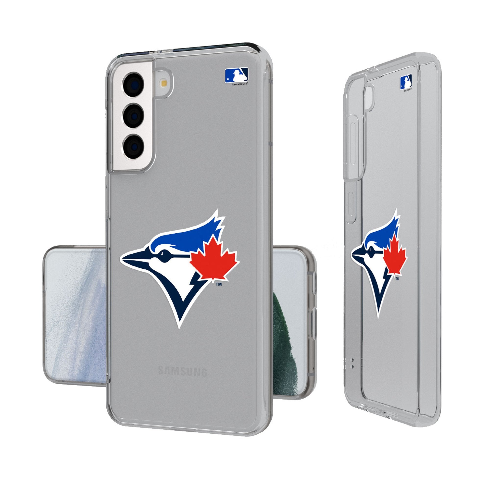Toronto Blue Jays Insignia Clear Phone Case - Sports Gifts, Sports Memorabilia, Sports Collectibles, Fan Shop