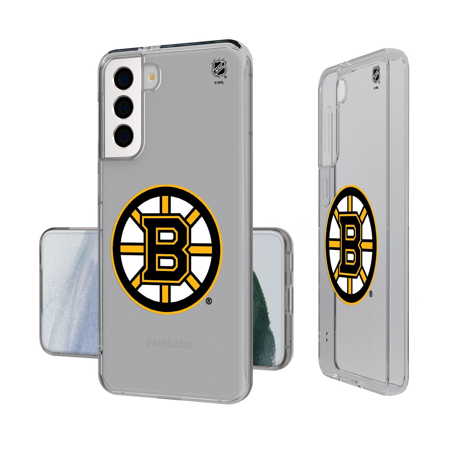 Boston Bruins Insignia Clear Case - Sports Gifts, Sports Memorabilia, Sports Collectibles, Fan Shop