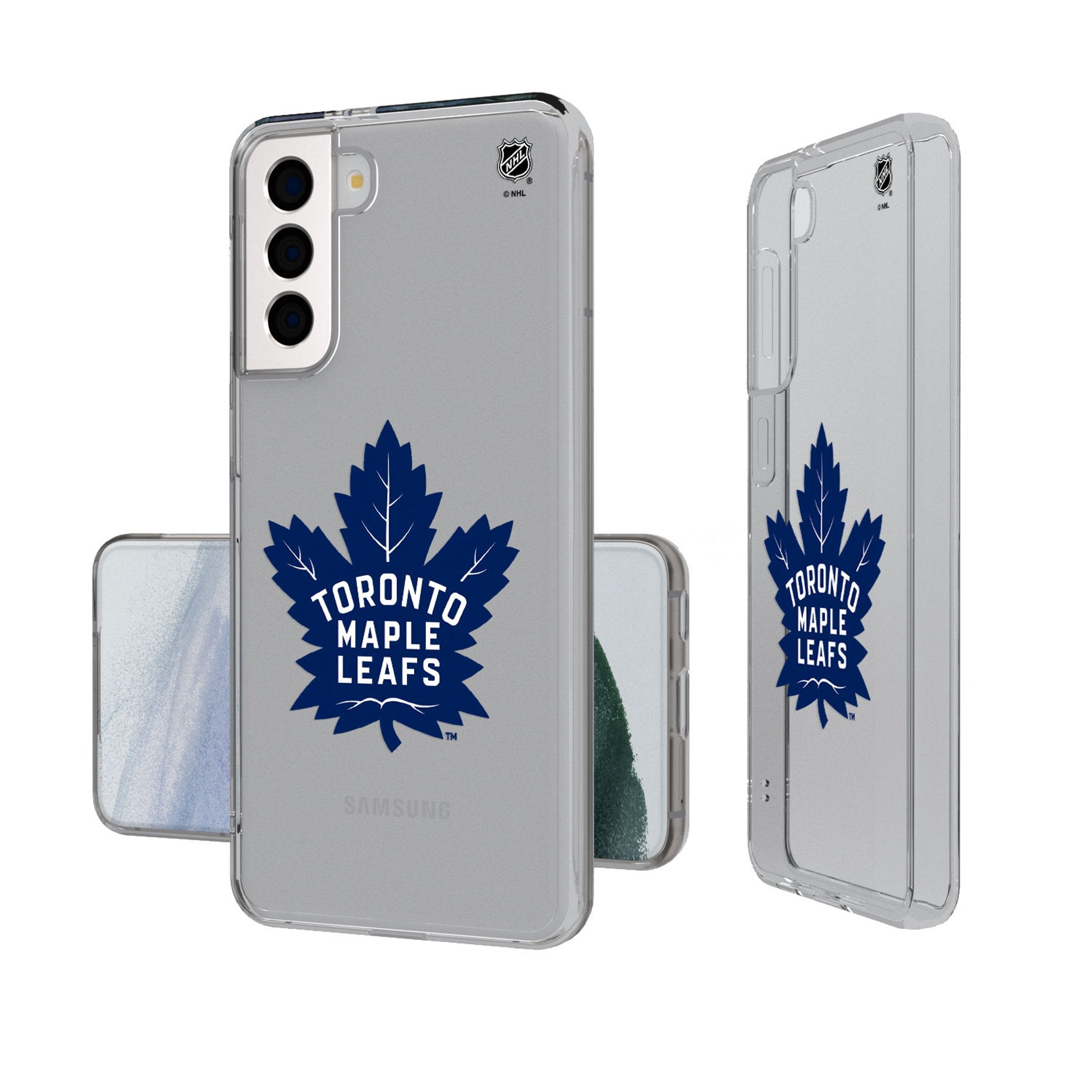 Toronto Maple Leafs Insignia Clear Phone Case - Sports Gifts, Sports Memorabilia, Sports Collectibles, Fan Shop