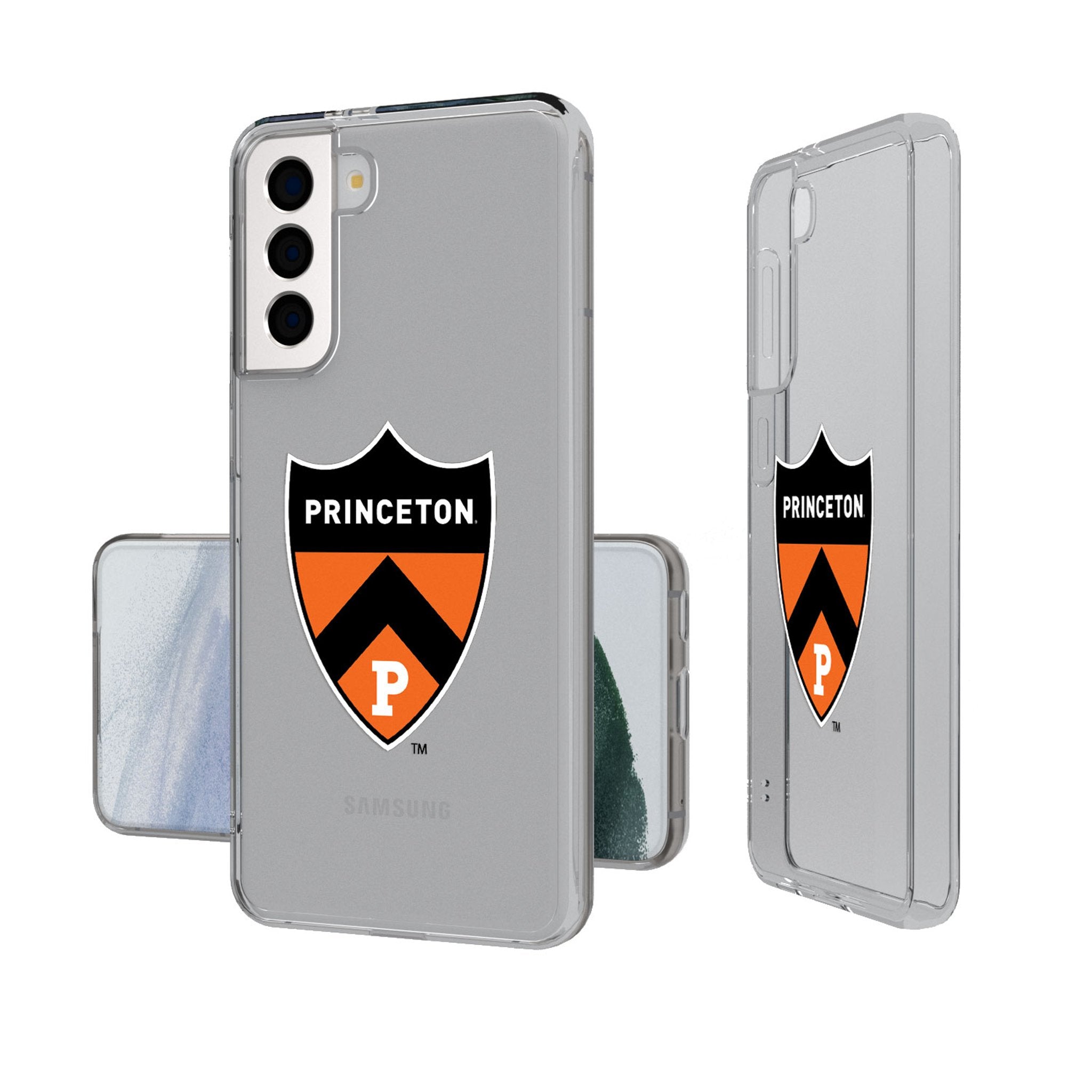 Princeton Tigers Insignia Clear Phone Case - Sports Gifts, Sports Memorabilia, Sports Collectibles, Fan Shop