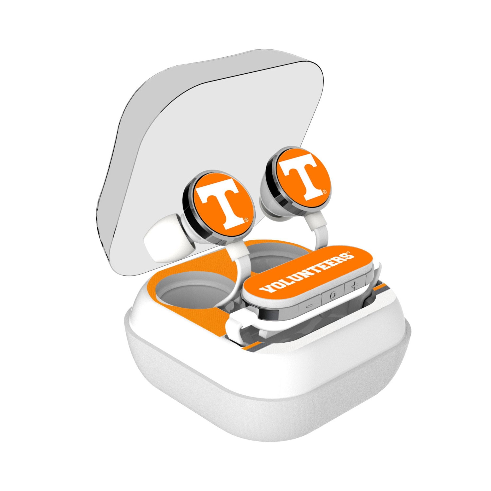 University of Tennessee Volunteers Stripe Wireless Earbuds - Sports Gifts, Sports Memorabilia, Sports Collectibles, Fan Shop
