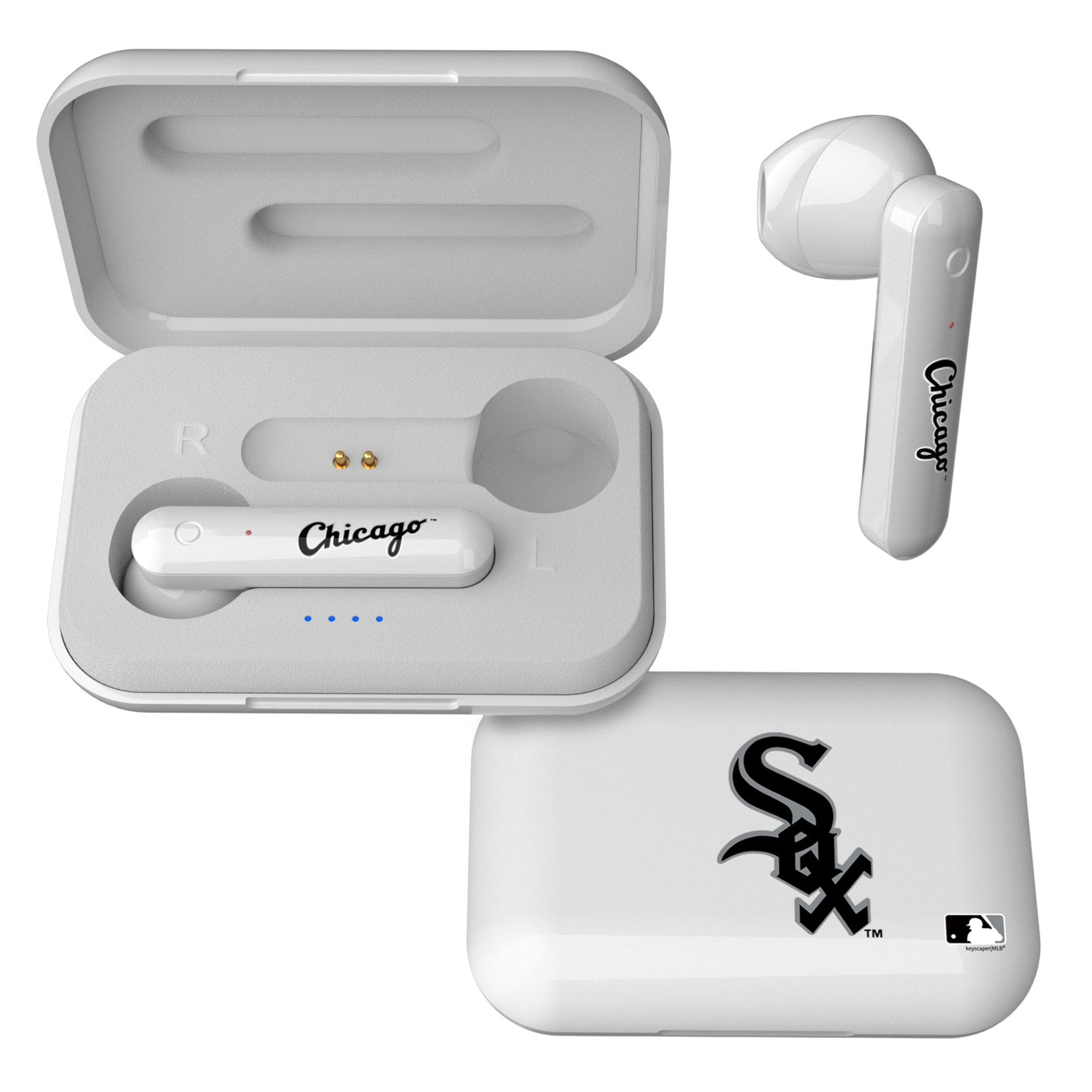 Chicago White Sox Insignia Wireless TWS Earbuds - Sports Gifts, Sports Memorabilia, Sports Collectibles, Fan Shop