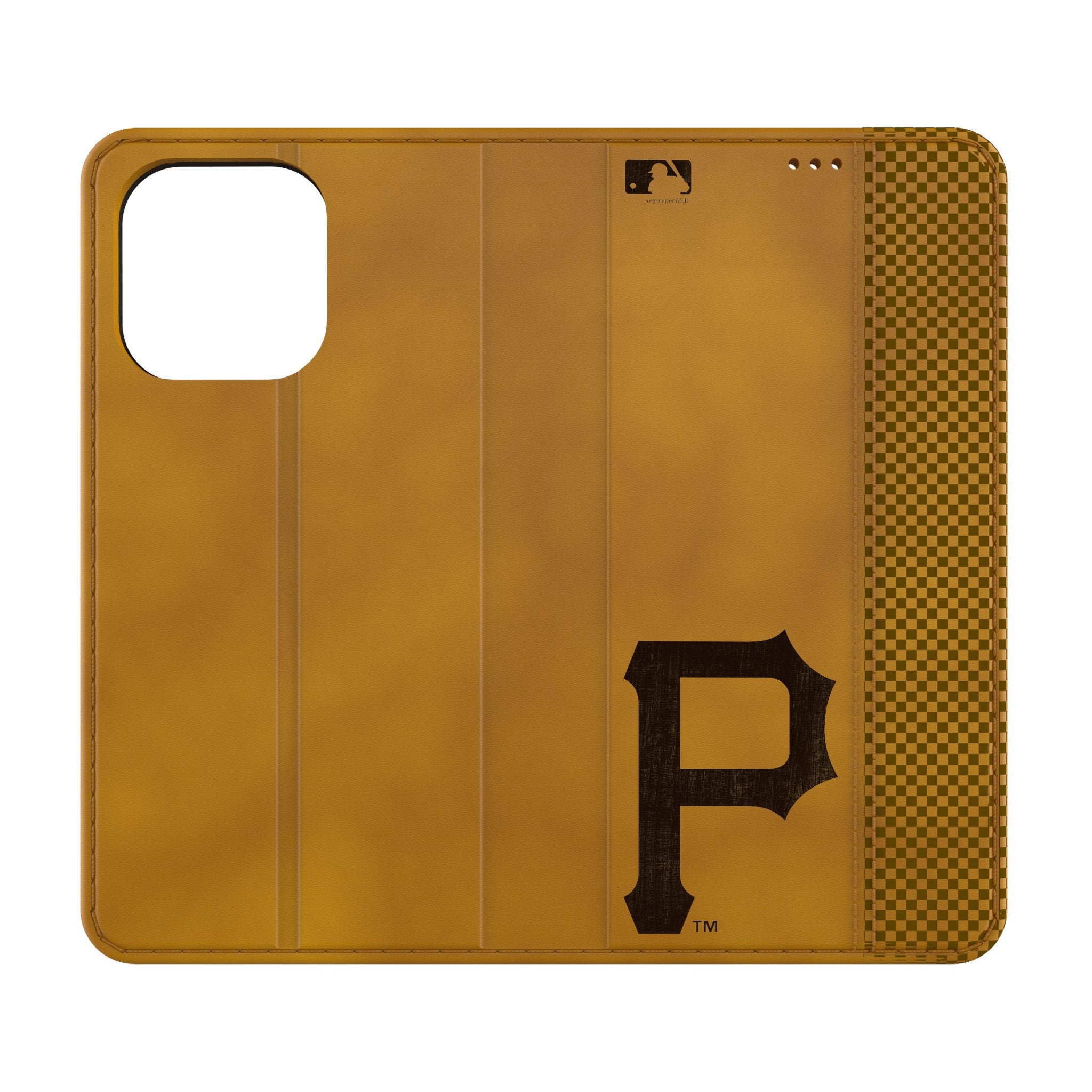 Pittsburgh Pirates Burn Folio Phone Case for Apple iPhone - Sports Gifts, Sports Memorabilia, Sports Collectibles, Fan Shop
