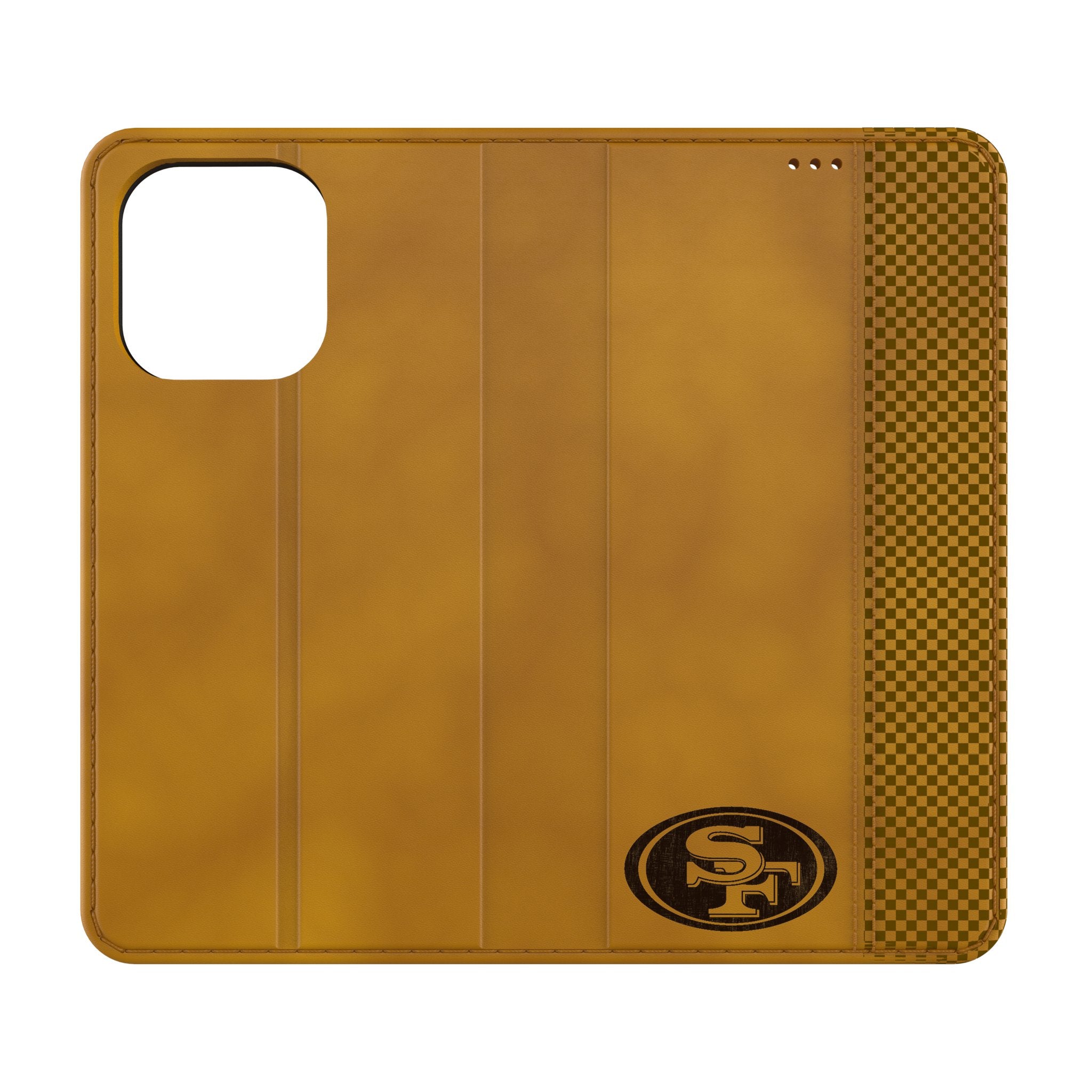 San Francisco 49ers Burn Folio Phone Case for Apple iPhone - Sports Gifts, Sports Memorabilia, Sports Collectibles, Fan Shop