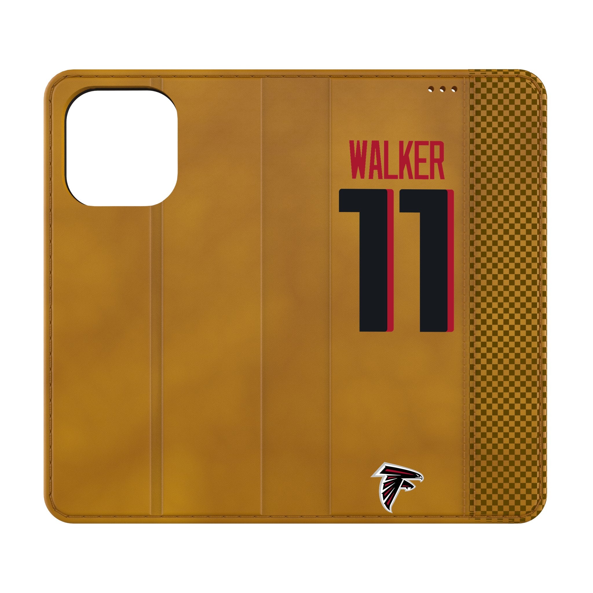 Jalon Walker Atlanta Falcons 11 Game Tactic Folio Phone Case for Apple iPhone - Sports Gifts, Sports Memorabilia, Sports Collectibles, Fan Shop