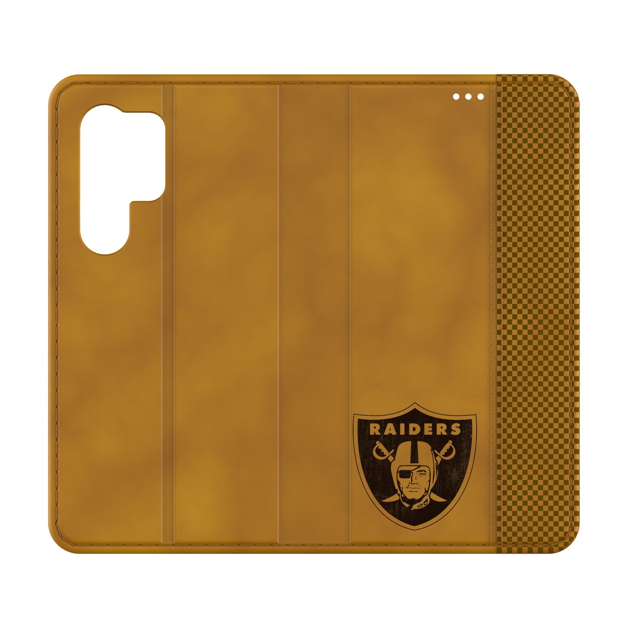 Las Vegas Raiders Burn Folio Phone Case for Samsung Galaxy - Sports Gifts, Sports Memorabilia, Sports Collectibles, Fan Shop