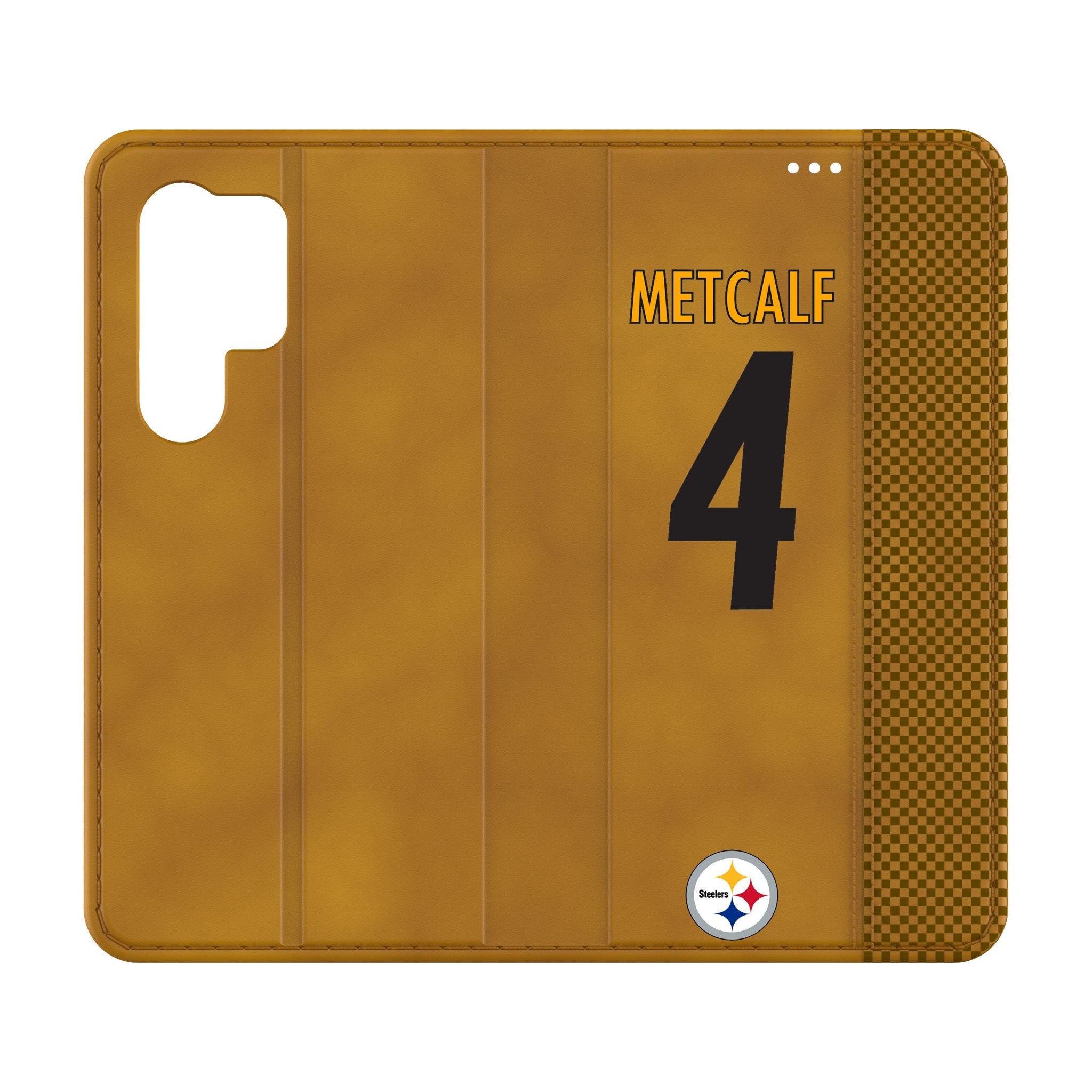 DK Metcalf Pittsburgh Steelers 4 Game Tactic Folio Phone Case for Samsung Galaxy - Sports Gifts, Sports Memorabilia, Sports Collectibles, Fan Shop