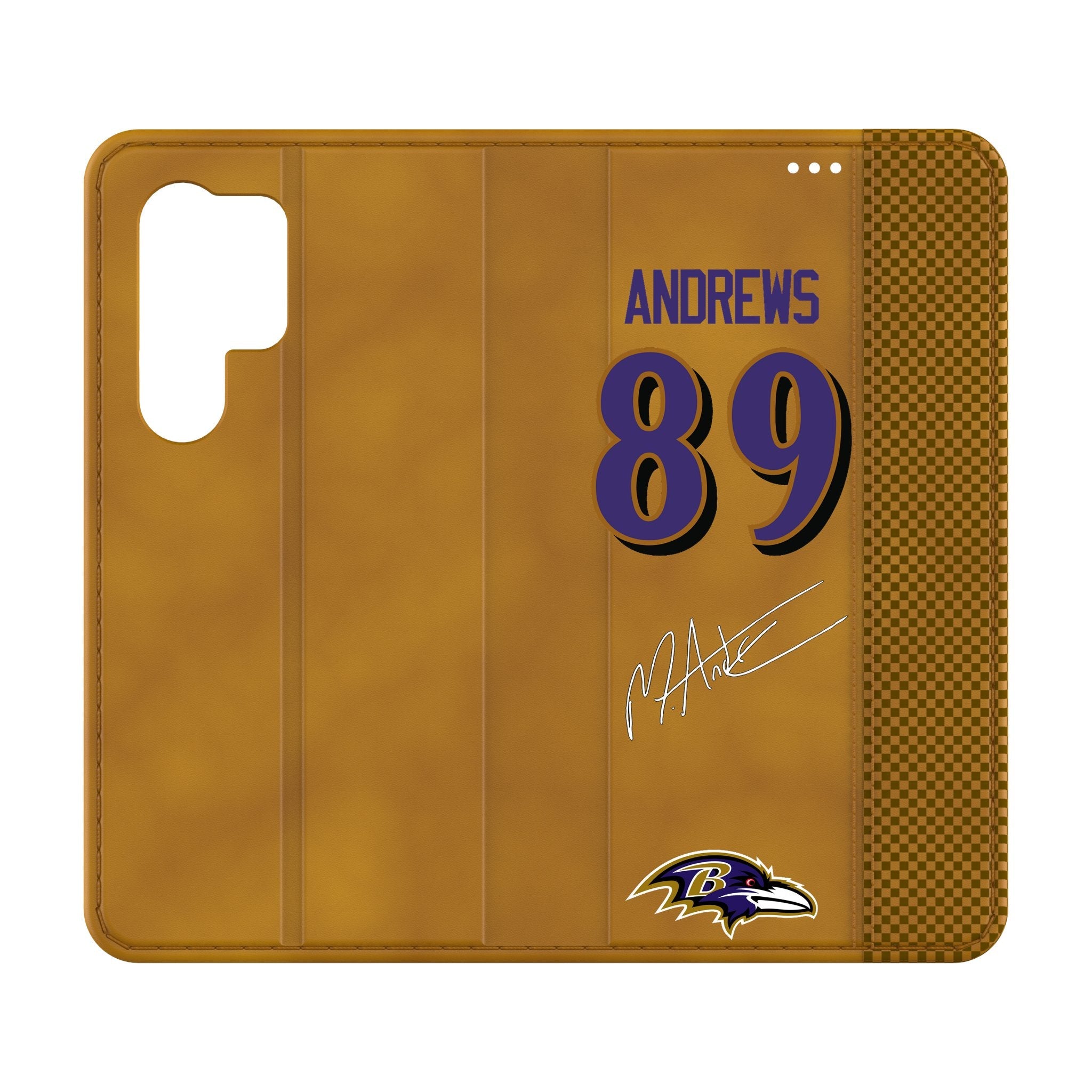 Mark Andrews Baltimore Ravens 89 Game Tactic Folio Phone Case for Samsung Galaxy - Sports Gifts, Sports Memorabilia, Sports Collectibles, Fan Shop