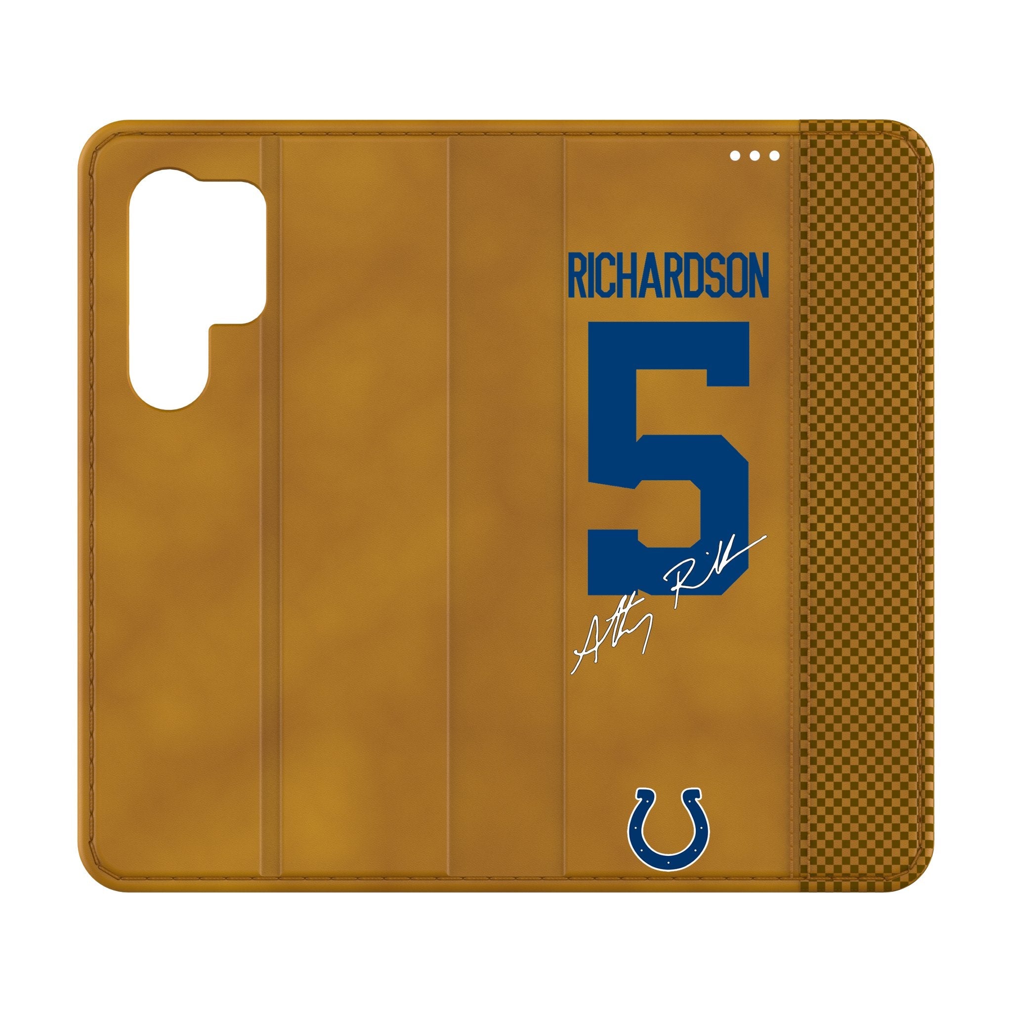 Anthony Richardson Indianapolis Colts 5 Game Tactic Folio Phone Case for Samsung Galaxy - Sports Gifts, Sports Memorabilia, Sports Collectibles, Fan Shop