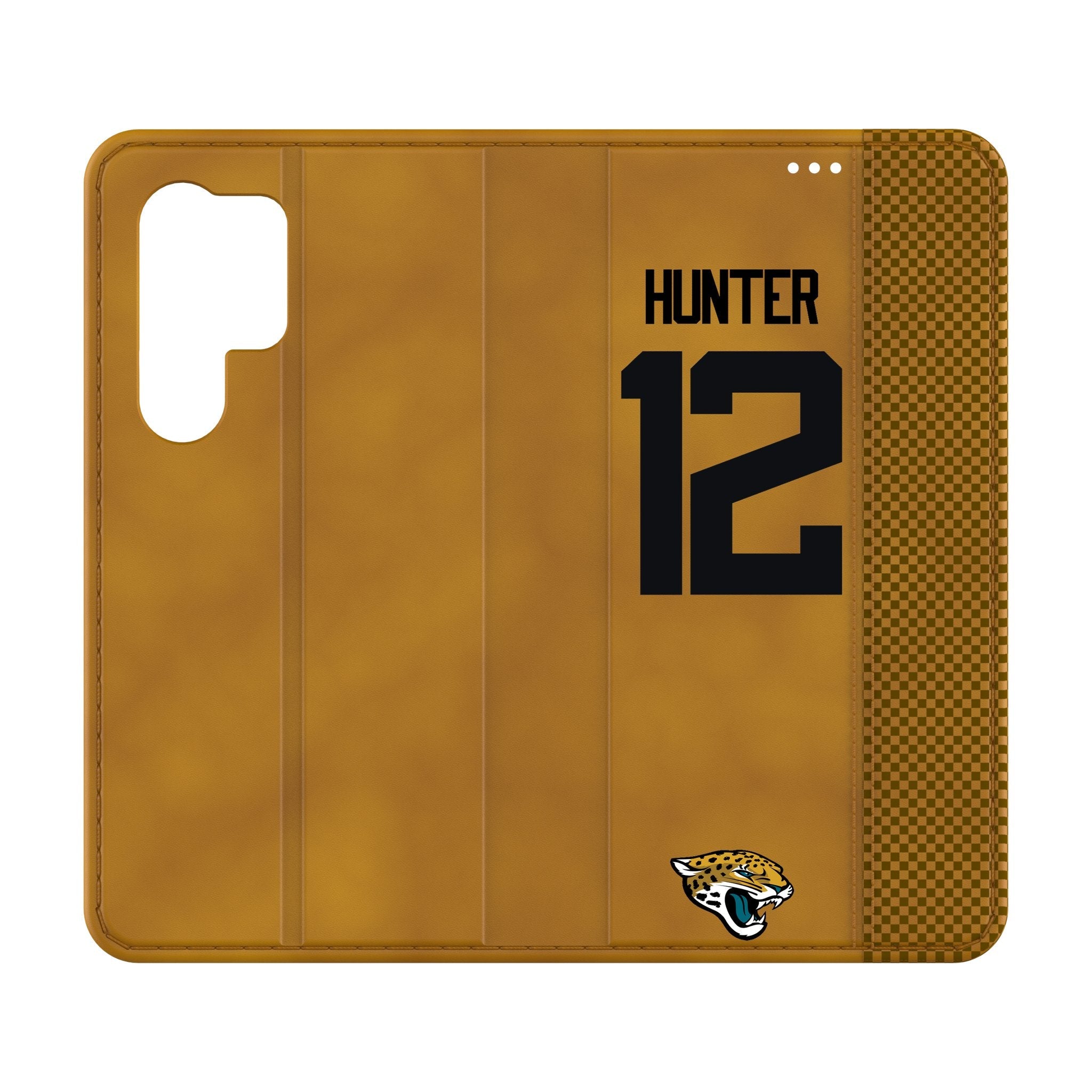 Travis Hunter Jacksonville Jaguars 12 Game Tactic Folio Phone Case for Samsung Galaxy - Sports Gifts, Sports Memorabilia, Sports Collectibles, Fan Shop
