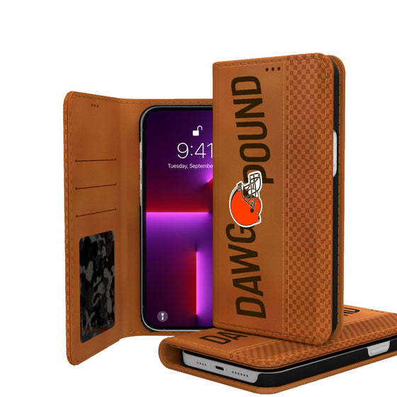 Cleveland Browns 2024 Illustrated Limited Edition Folio Phone Case-0