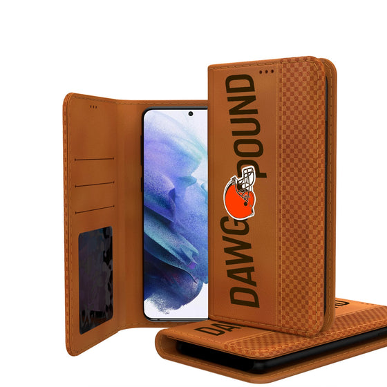Cleveland Browns 2024 Illustrated Limited Edition Folio Phone Case-1